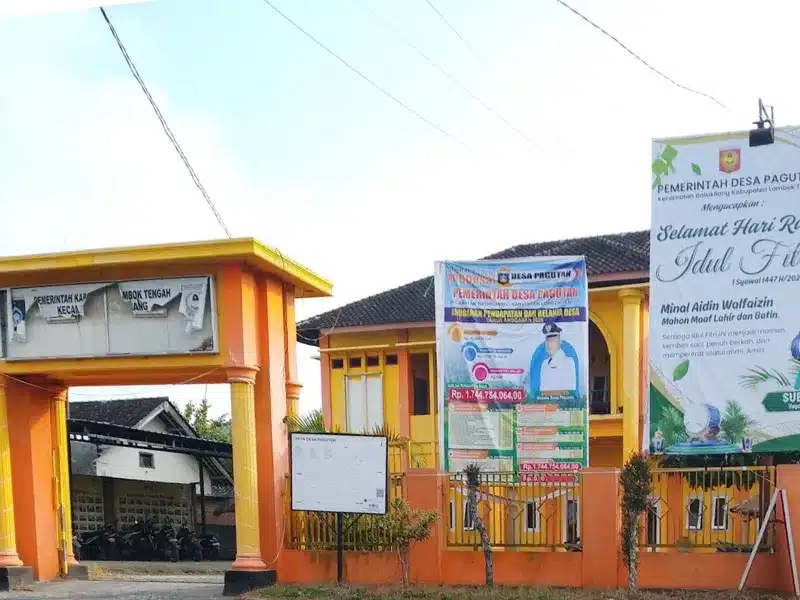 Ilustrasi dinamika pembangunan dan potensi ekonomi lokal dalam kontestasi Pilkades Desa Pagutan, Batukliang.