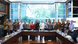 Suasana Rapat Percepatan Pembentukan Rancangan Permendagri tentang ITKPDN yang diselenggarakan oleh BSKDN Kemendagri di Jakarta.