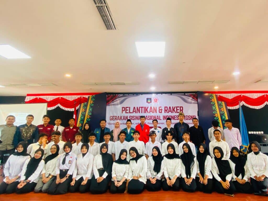 Foto Bersama Pasxa Pelantikan GSNI Kabupaten Lombok Tengah