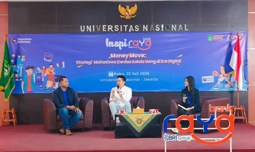 Bank Raya berkomitmen meningkatkan literasi keuangan digital generasi muda melalui program Inspiraya agar mahasiswa cerdas mengelola uang di era digital.