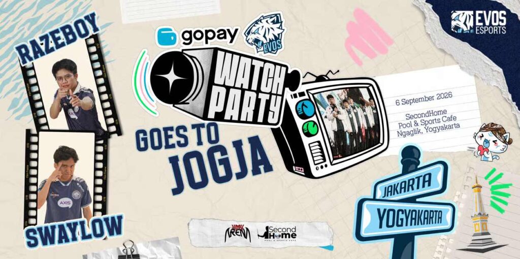 EVOS GoPay Watch Party Goes to Jogja